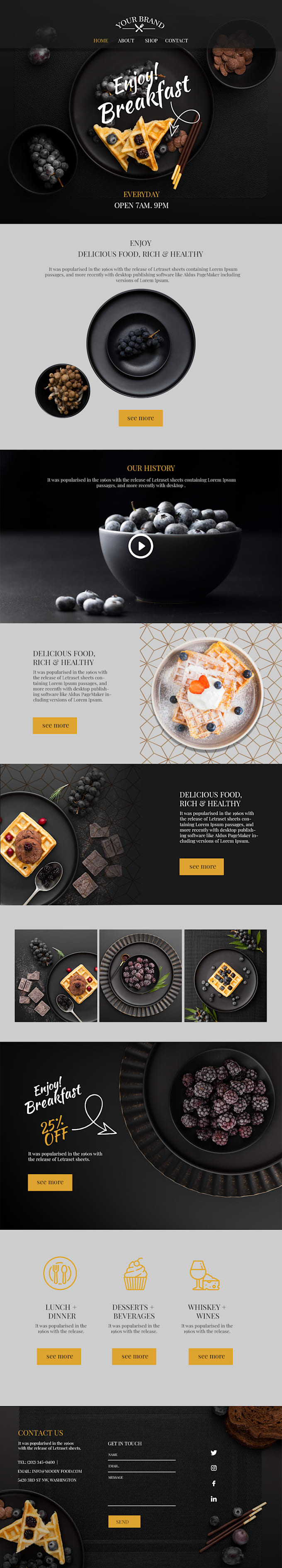 design redesign wordpress website using elementor pro