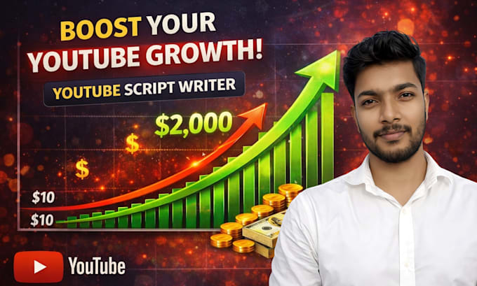 be your youtube scriptwriter for engaging video scripts