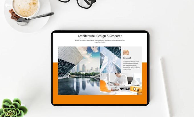 create a professional onepage HTML landing page website