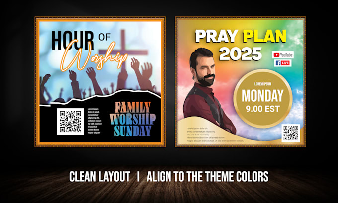 create exceptional church and event flyer designs