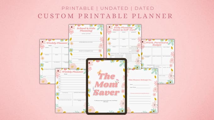 design 2027 digital planner, islamic planner, etsy planner, hyperlinked planner
