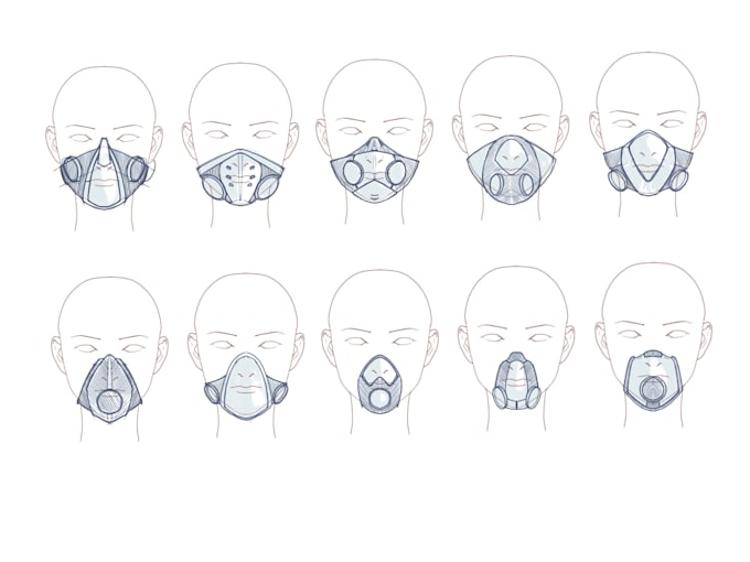 draw industrial design product illustrations and sketches