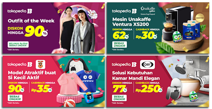 create premium quality web banner designs for you