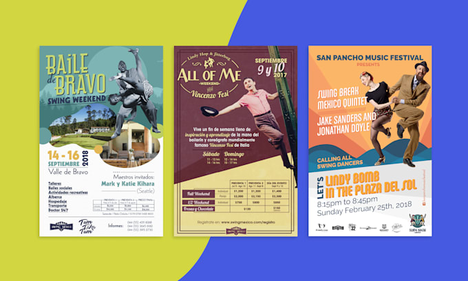 design a personalized flyer, poster, or brochure for you