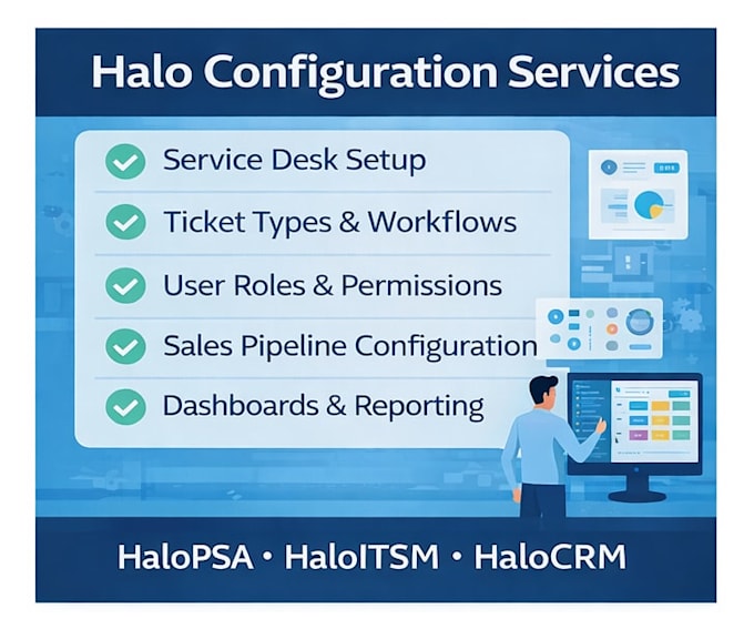 setup and configure your halopsa service desk