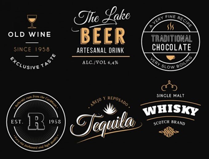 make awesome logo for beer and beverage