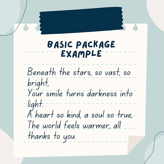 write personalized poems, romantic, fun, or heartfelt for you