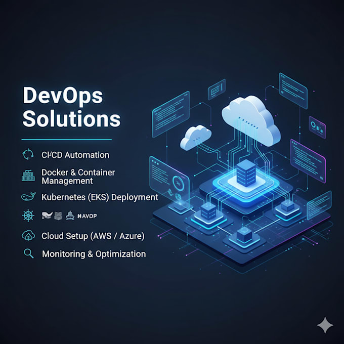 provide devops services cicd docker kubernetes cloud