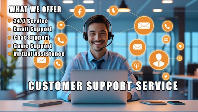do customer support, email support and chat support