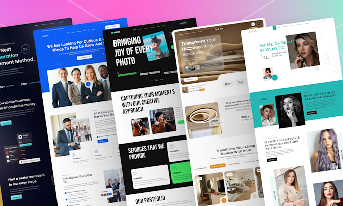 do figma design, figma website design, website ui ux design, figma landing page