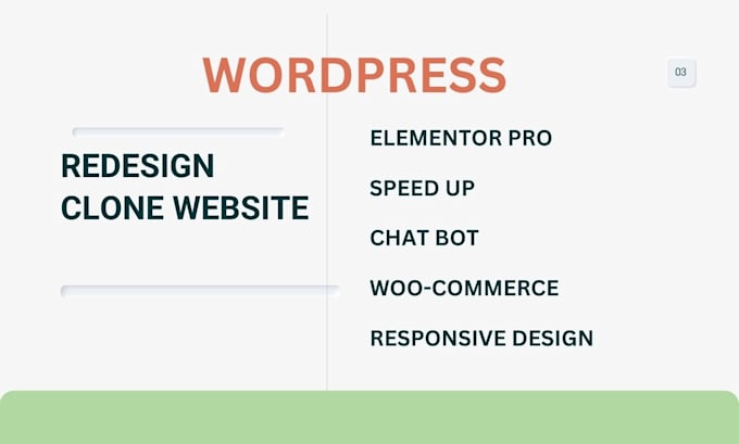 do redesign, revamp wordpress website using elementor pro