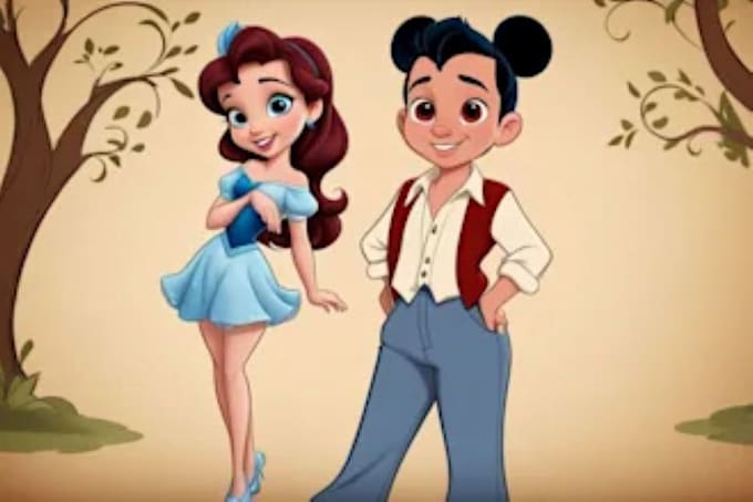 do your portrait in disney style