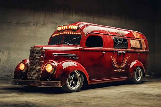 design a custom vehicle wrap, cars, pickups, trailers, etc