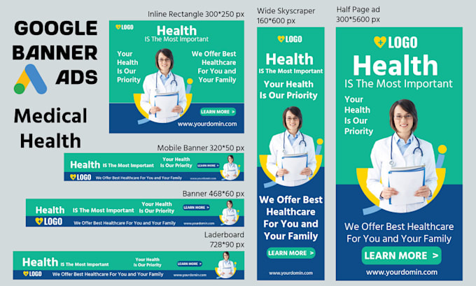 design high converting google banner ads
