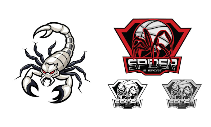 create unique terrible scorpion logo within 24 hours