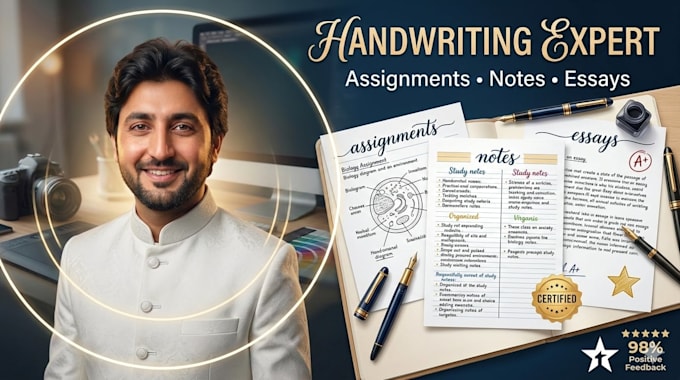 write notes , assignments, letters english and urdu