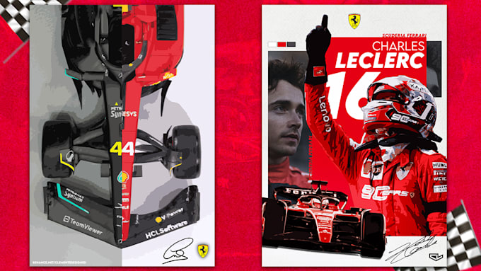 make you a formula 1 poster