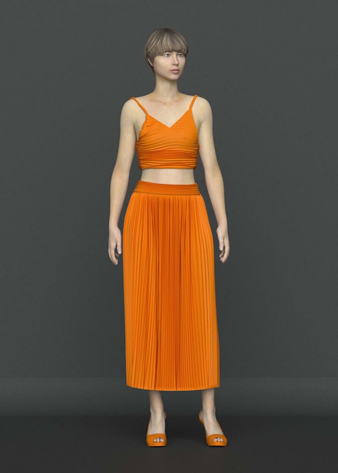 create 3d garments in clo3d for gaming characters