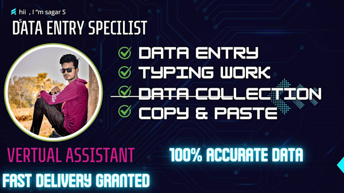 do something about data enty work