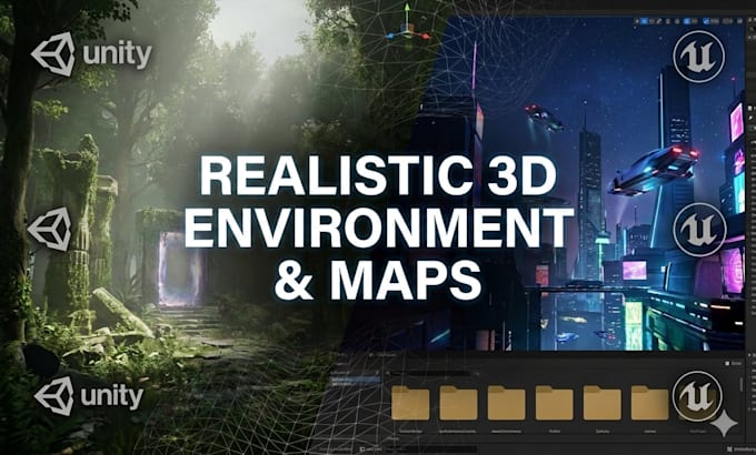 design 3d game environment, game environment in unity 3d, game level design, ue5