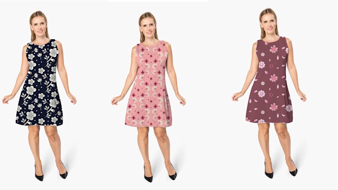 create seamless pattern textie