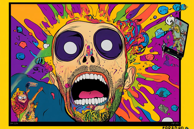 draw a pop art portrait your photo