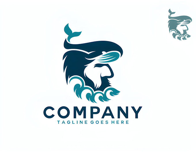 design awesome fisherman logo