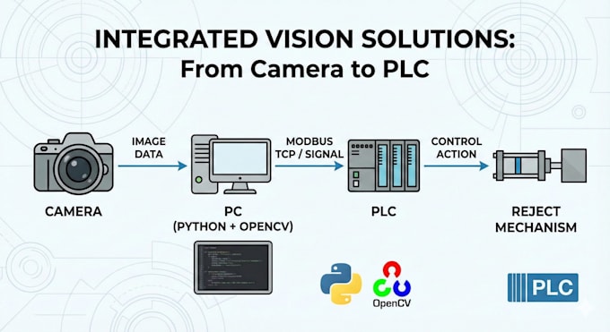 build computer vision systems for quality inspection and object counting