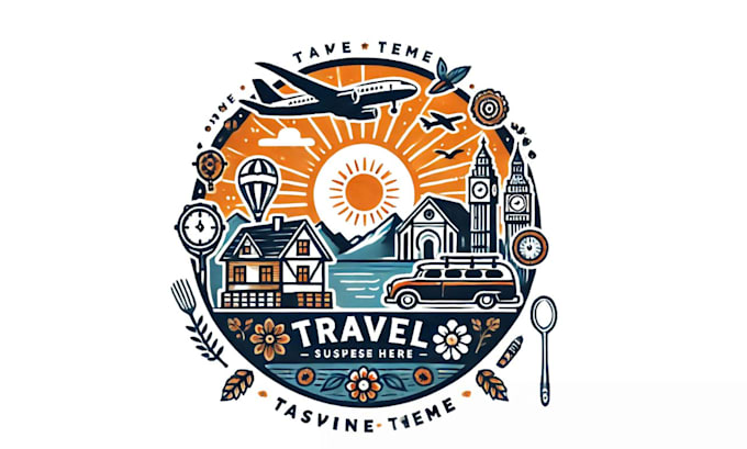design a premium travelling logo