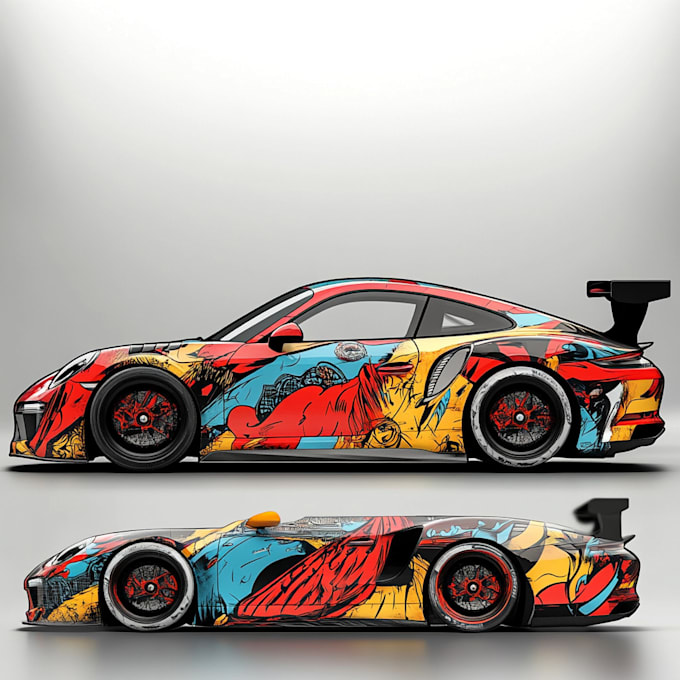 do car wrap design and vehicle wrap design