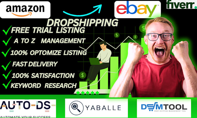 manage ebay dropshipping store product hunting expert ebay listing