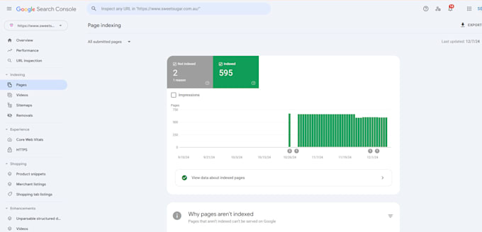 fix 404 broken links, google search console indexing issues and canonical issues