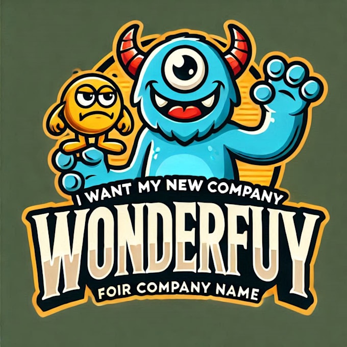 do awesome monster mascot logo design with express delivery
