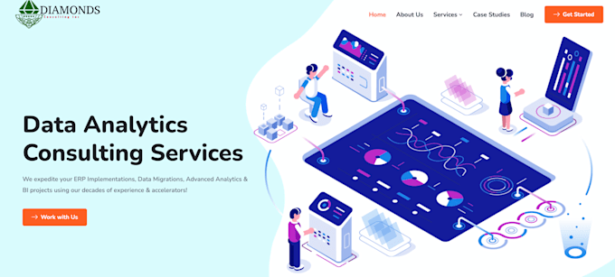 do custom web development, develop website as full stack web developer