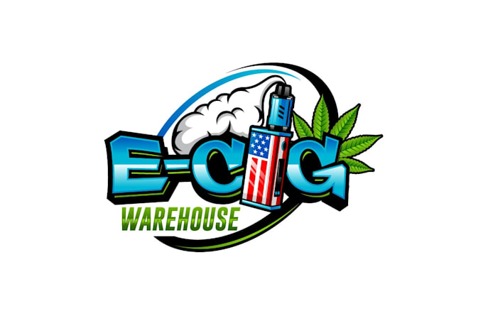 create wonderful and excellent vape logo design
