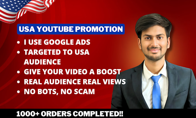 do youtube video promotion in USA