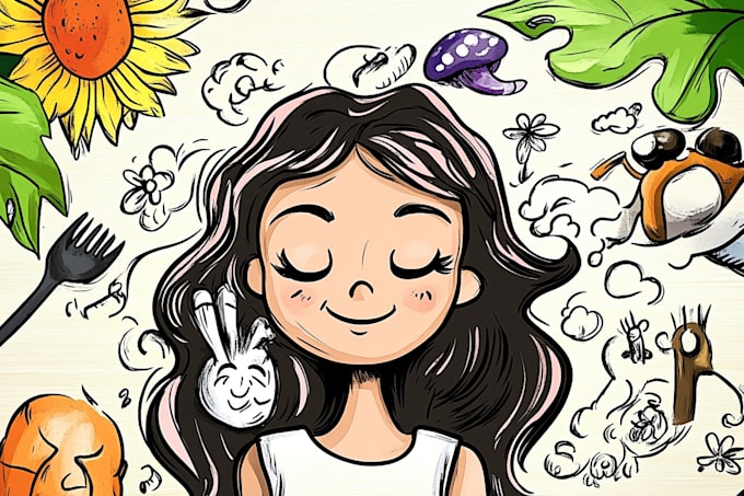 draw amazing cartoon doodle art and character illustrations