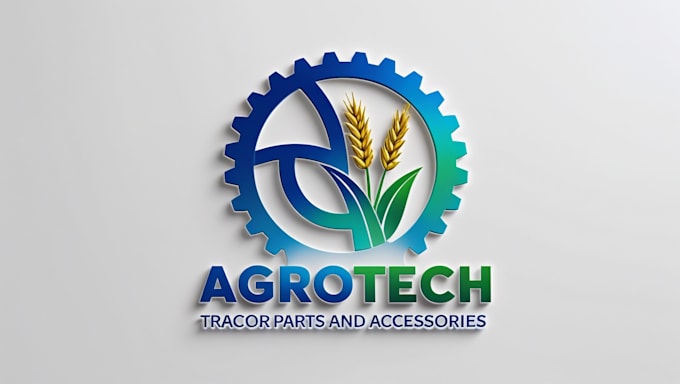 create a landscape agriculture logo