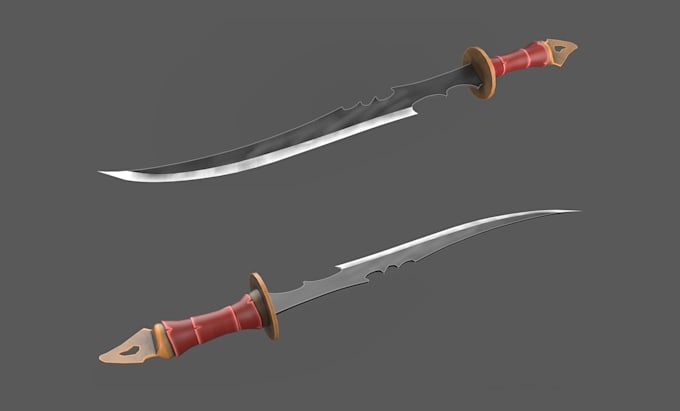 make stylized 3d low poly props, asset modeling