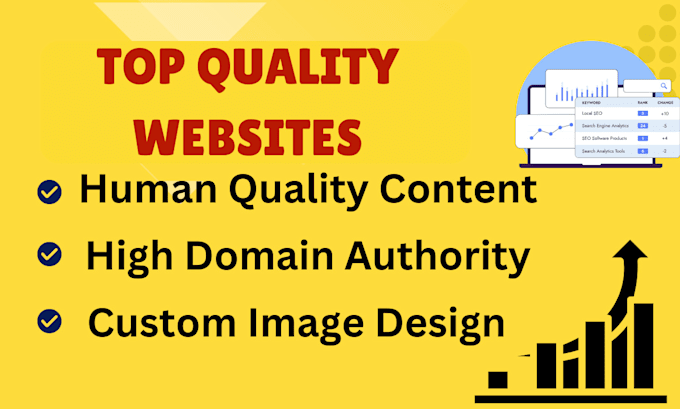 publish 100 guest post on high authority websites with do follow SEO backlinks