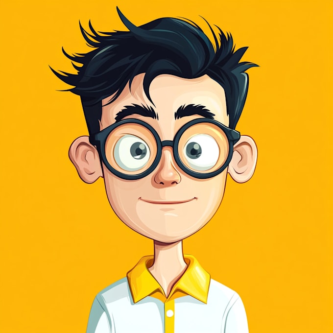 draw you as a yellow cartoon simpsons style