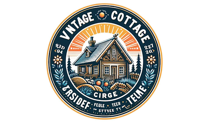 design a minimalist cottage logo