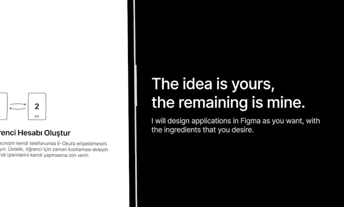 design an application you want