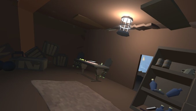 create 3d art, low poly models, assets for games