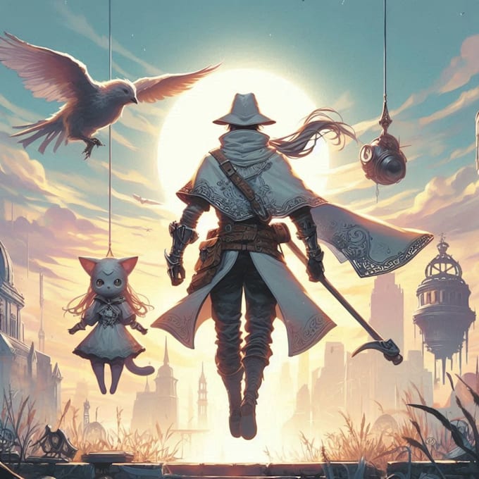 make game character art, 2d game character art