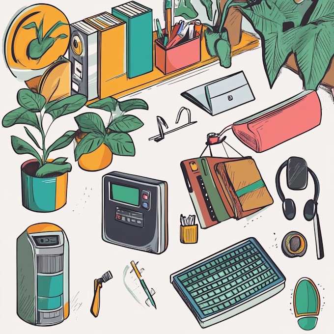 draw instruction manual, step by step for your product