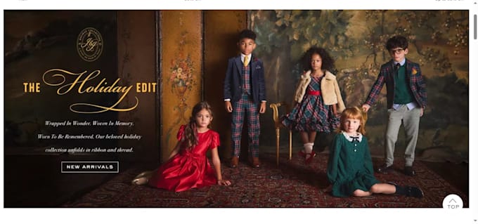create a trendy clothing and kids fashion shopify store