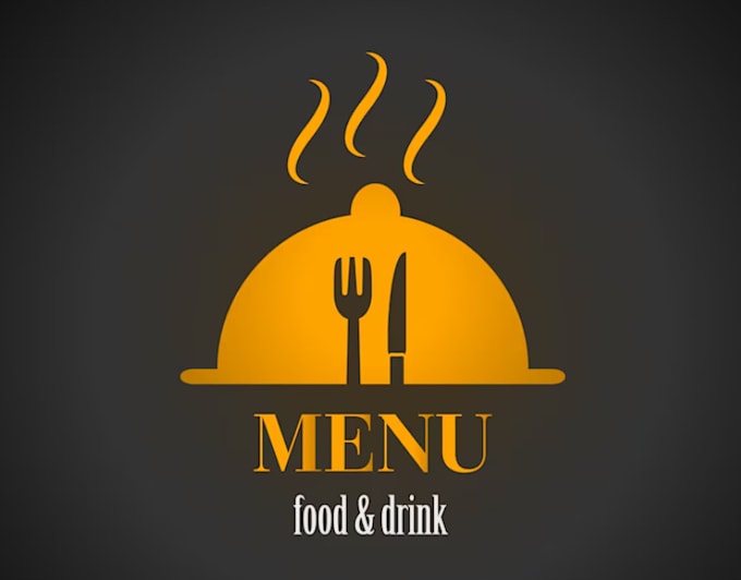 make unique restaurant food logo design