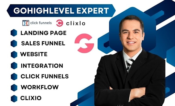 migrate clixio landing page website sales funnel to gohighlevel clickfunnels