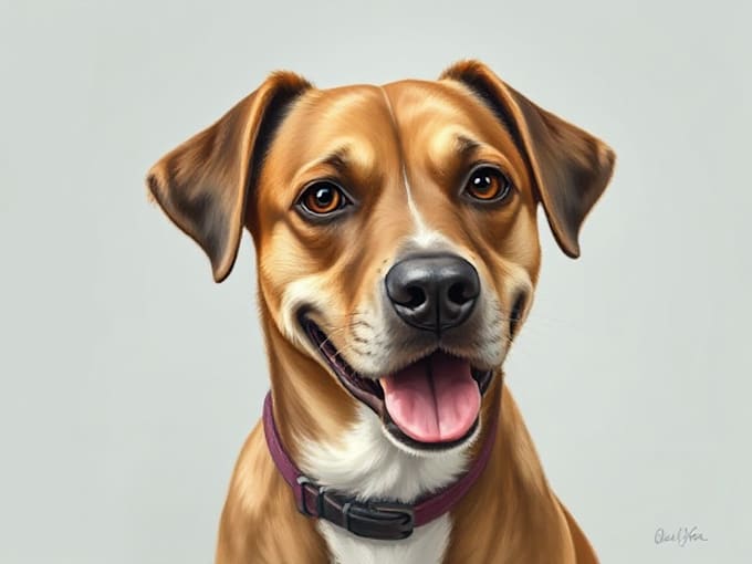 custom pet portrait, dog portrait, cat portrait